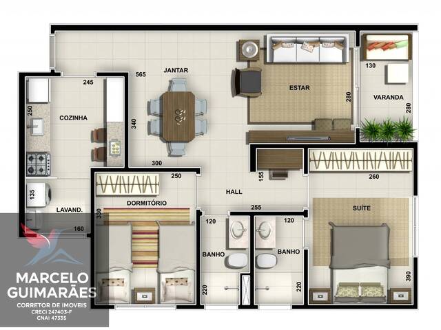 #AP0069 - Apartamento para Venda em Bauru - SP - 2